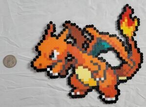 Charizard Menu Sprite Pokemon Perler